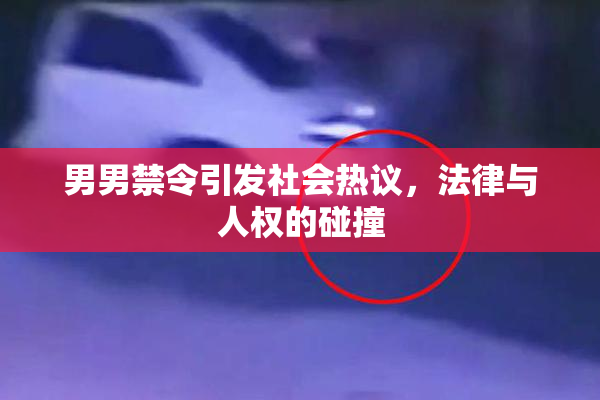 男男禁令引发社会热议，法律与人权的碰撞