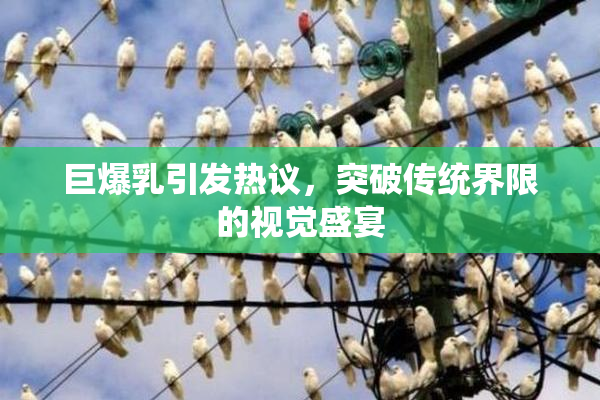 巨爆乳引发热议，突破传统界限的视觉盛宴