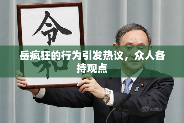 岳疯狂的行为引发热议，众人各持观点