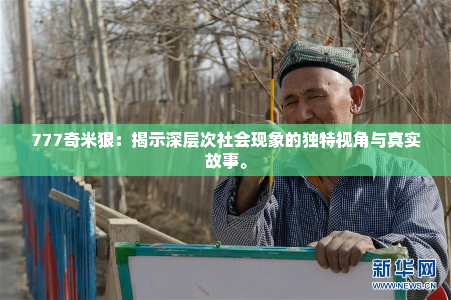 777奇米狠：揭示深层次社会现象的独特视角与真实故事。