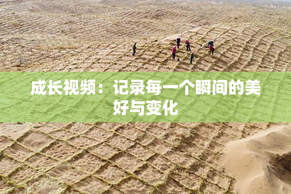 成长视频：记录每一个瞬间的美好与变化