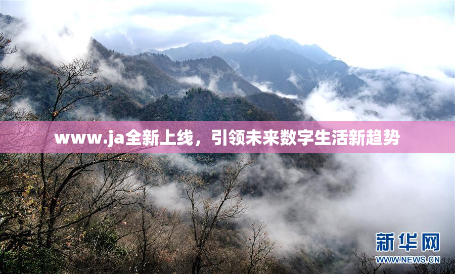 www.ja全新上线，引领未来数字生活新趋势