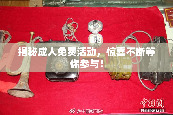揭秘成人免费活动，惊喜不断等你参与！