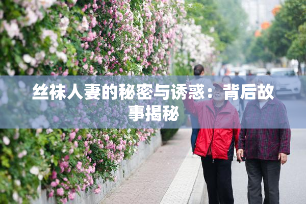 丝袜人妻的秘密与诱惑：背后故事揭秘