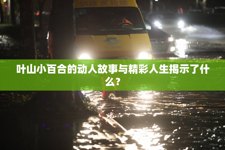 叶山小百合的动人故事与精彩人生揭示了什么？