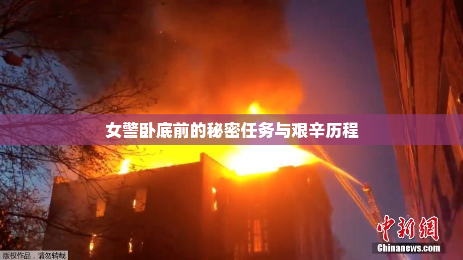 女警卧底前的秘密任务与艰辛历程