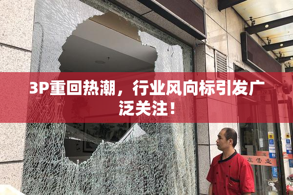 3P重回热潮，行业风向标引发广泛关注！