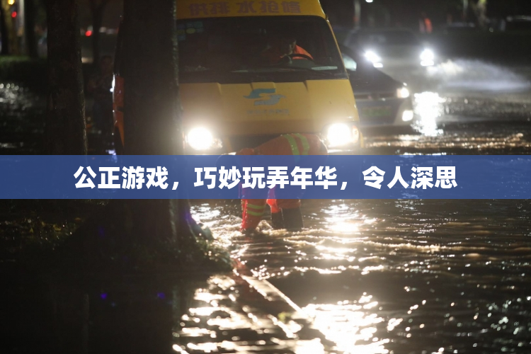 公正游戏，巧妙玩弄年华，令人深思
