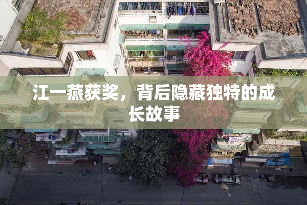 江一燕获奖，背后隐藏独特的成长故事