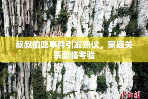 叔叔偷吃事件引发热议，家庭关系面临考验