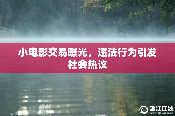 小电影交易曝光，违法行为引发社会热议