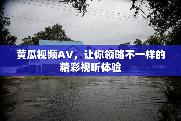 黄瓜视频AV，让你领略不一样的精彩视听体验