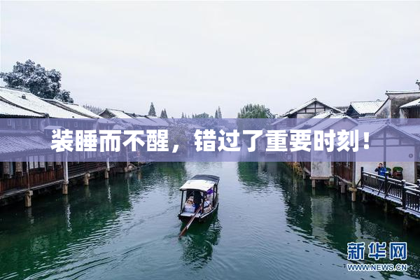 装睡而不醒，错过了重要时刻！