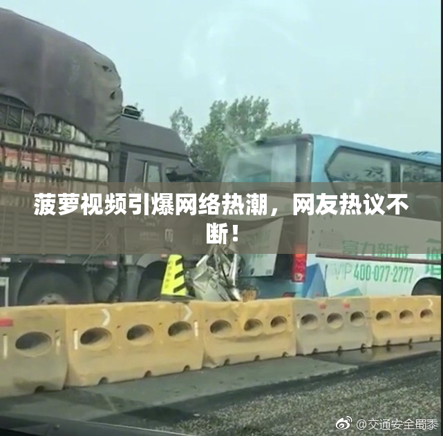 菠萝视频引爆网络热潮，网友热议不断！
