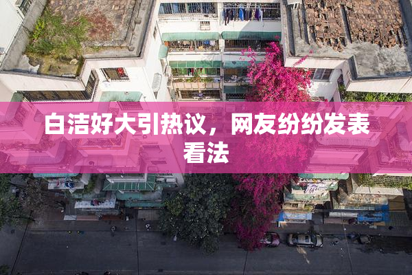 白洁好大引热议，网友纷纷发表看法