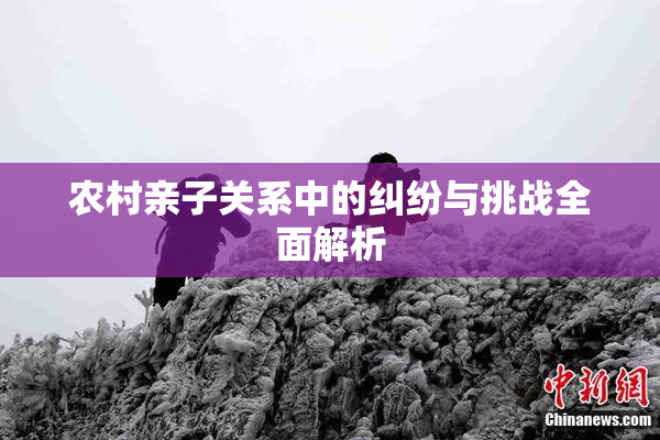 农村亲子关系中的纠纷与挑战全面解析