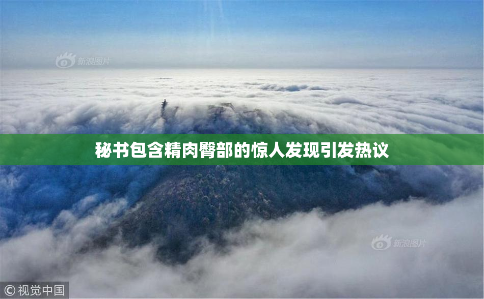 秘书包含精肉臀部的惊人发现引发热议