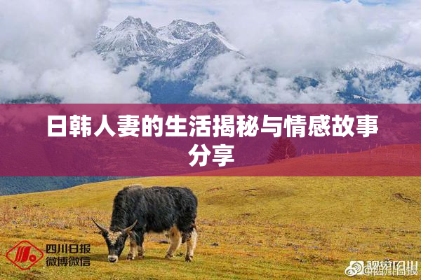 日韩人妻的生活揭秘与情感故事分享