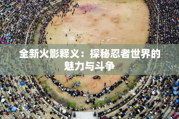 全新火影释义：探秘忍者世界的魅力与斗争