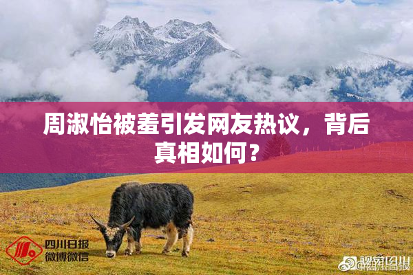 周淑怡被羞引发网友热议，背后真相如何？