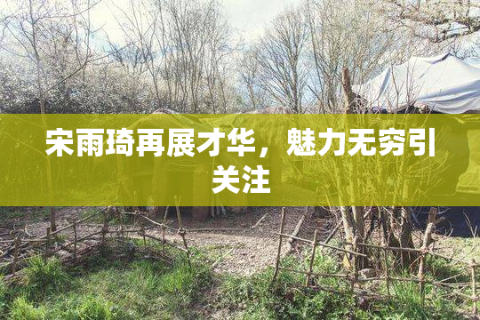 宋雨琦再展才华，魅力无穷引关注