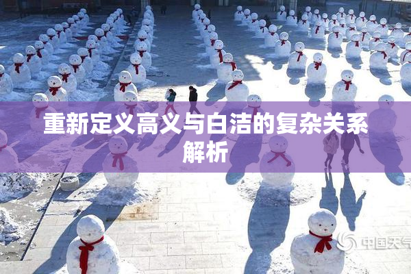 重新定义高义与白洁的复杂关系解析