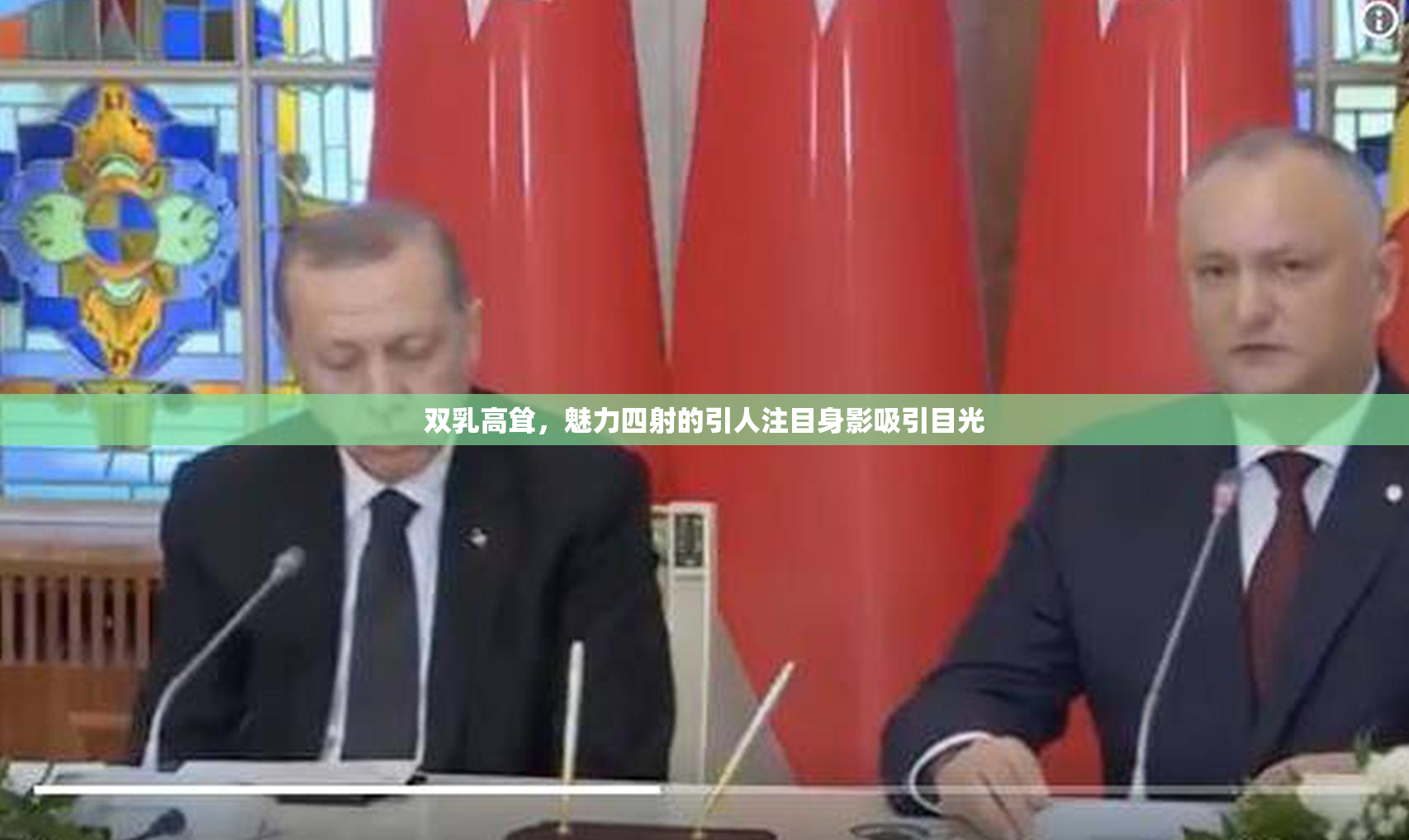 双乳高耸，魅力四射的引人注目身影吸引目光