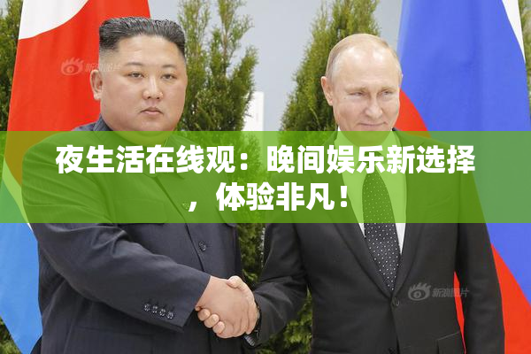 夜生活在线观：晚间娱乐新选择，体验非凡！