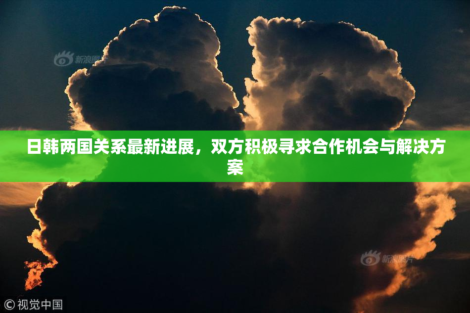 日韩两国关系最新进展，双方积极寻求合作机会与解决方案