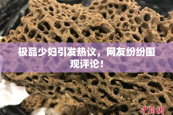 极品少妇引发热议，网友纷纷围观评论！