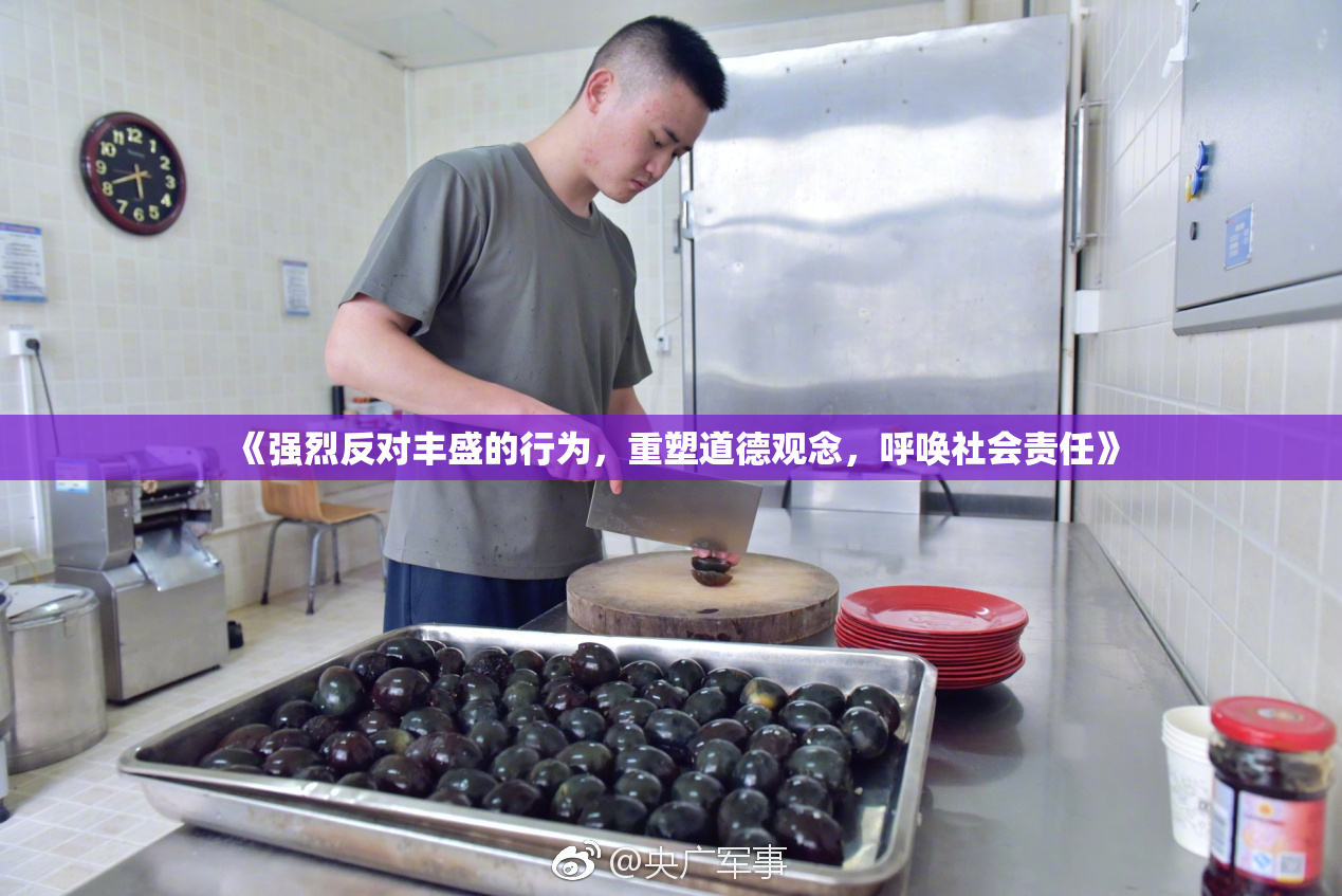 《强烈反对丰盛的行为，重塑道德观念，呼唤社会责任》