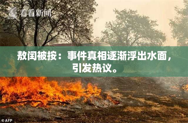 敖闰被按：事件真相逐渐浮出水面，引发热议。