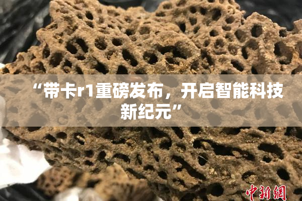 “带卡r1重磅发布，开启智能科技新纪元”