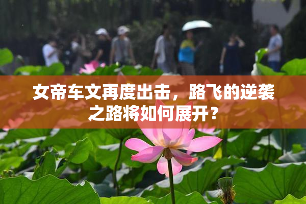 女帝车文再度出击，路飞的逆袭之路将如何展开？