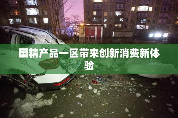 国精产品一区带来创新消费新体验