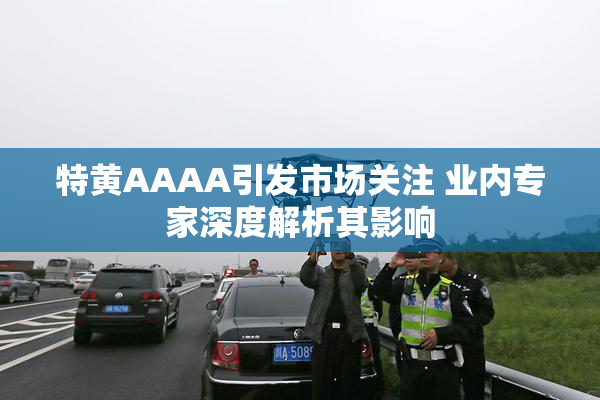 特黄AAAA引发市场关注 业内专家深度解析其影响