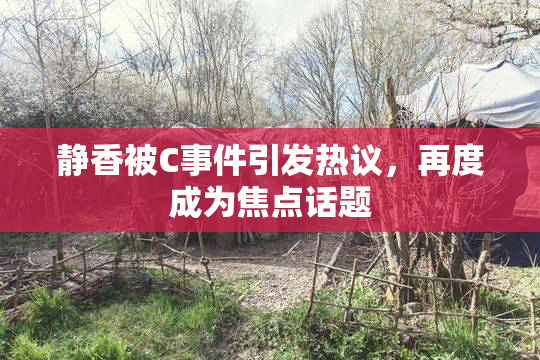 静香被C事件引发热议，再度成为焦点话题