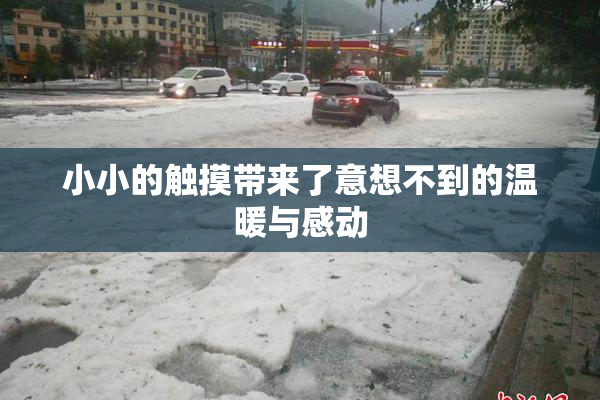 小小的触摸带来了意想不到的温暖与感动