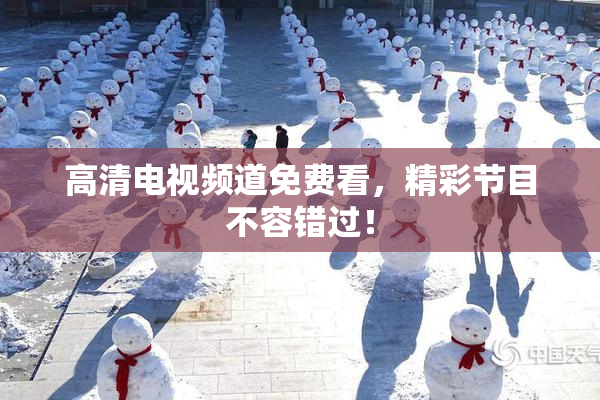 高清电视频道免费看，精彩节目不容错过！