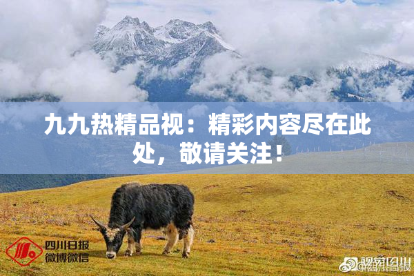 九九热精品视：精彩内容尽在此处，敬请关注！