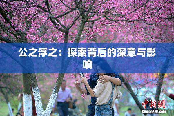 公之浮之：探索背后的深意与影响