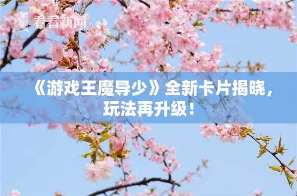 《游戏王魔导少》全新卡片揭晓，玩法再升级！