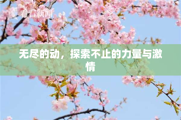 无尽的动，探索不止的力量与激情