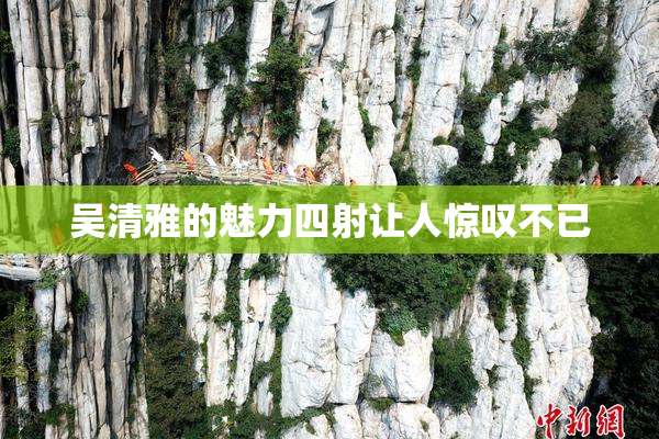 吴清雅的魅力四射让人惊叹不已