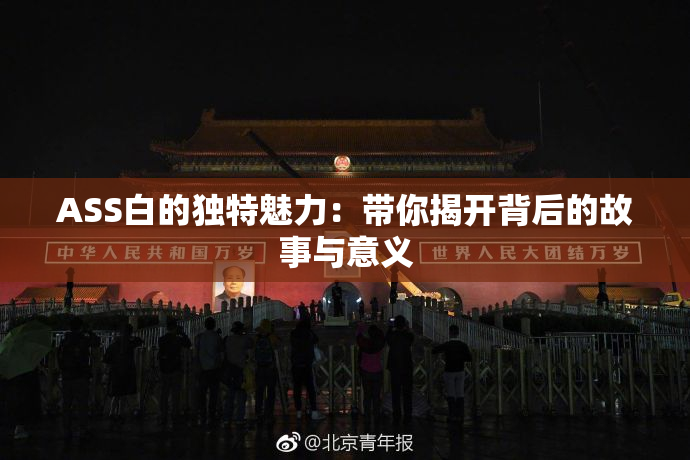 ASS白的独特魅力：带你揭开背后的故事与意义