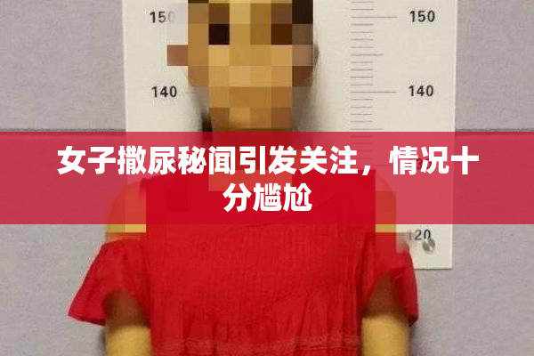 女子撒尿秘闻引发关注，情况十分尴尬