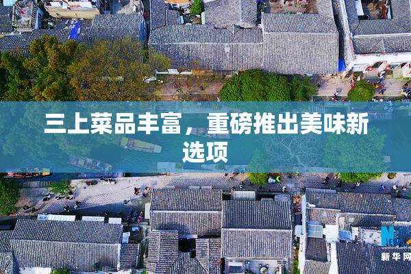 三上菜品丰富，重磅推出美味新选项