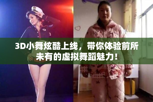 3D小舞炫酷上线，带你体验前所未有的虚拟舞蹈魅力！
