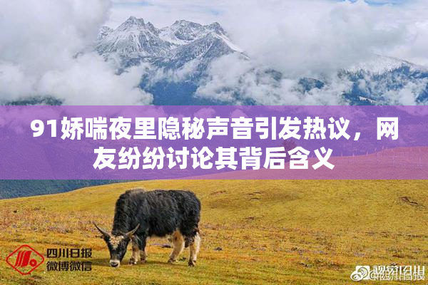 91娇喘夜里隐秘声音引发热议，网友纷纷讨论其背后含义