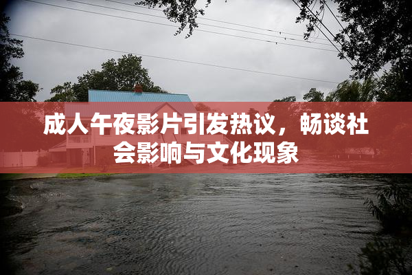 成人午夜影片引发热议，畅谈社会影响与文化现象